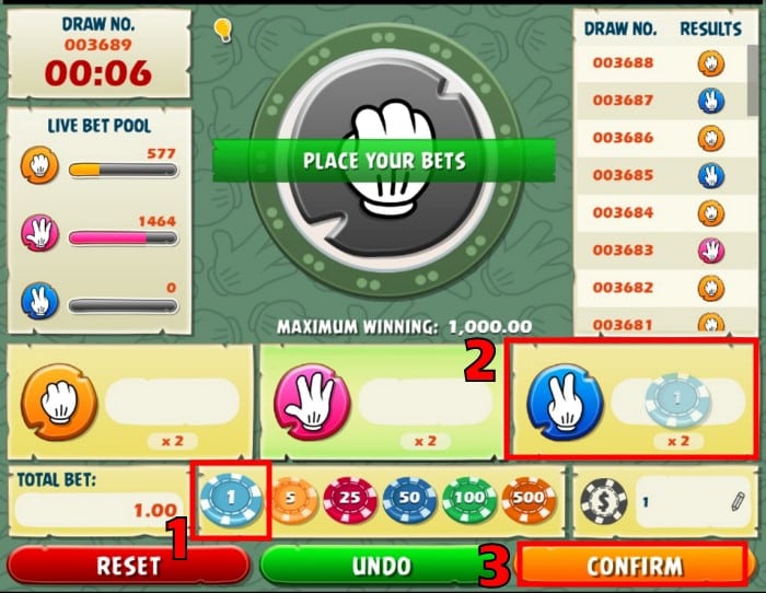 เกมเล่นบนกระดานร็อก-หน้ากระดาษ